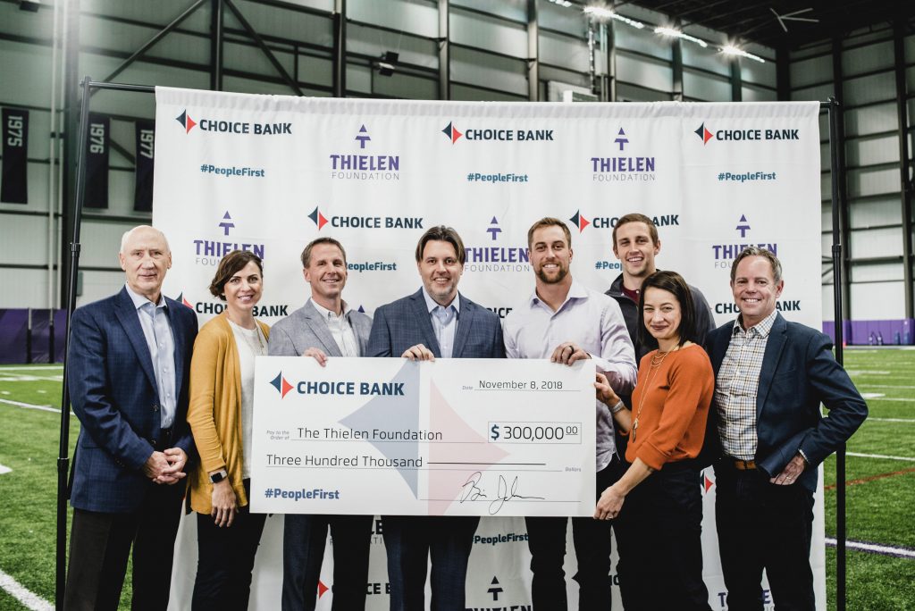 CHOICE Bank Partnership Thielen Foundation