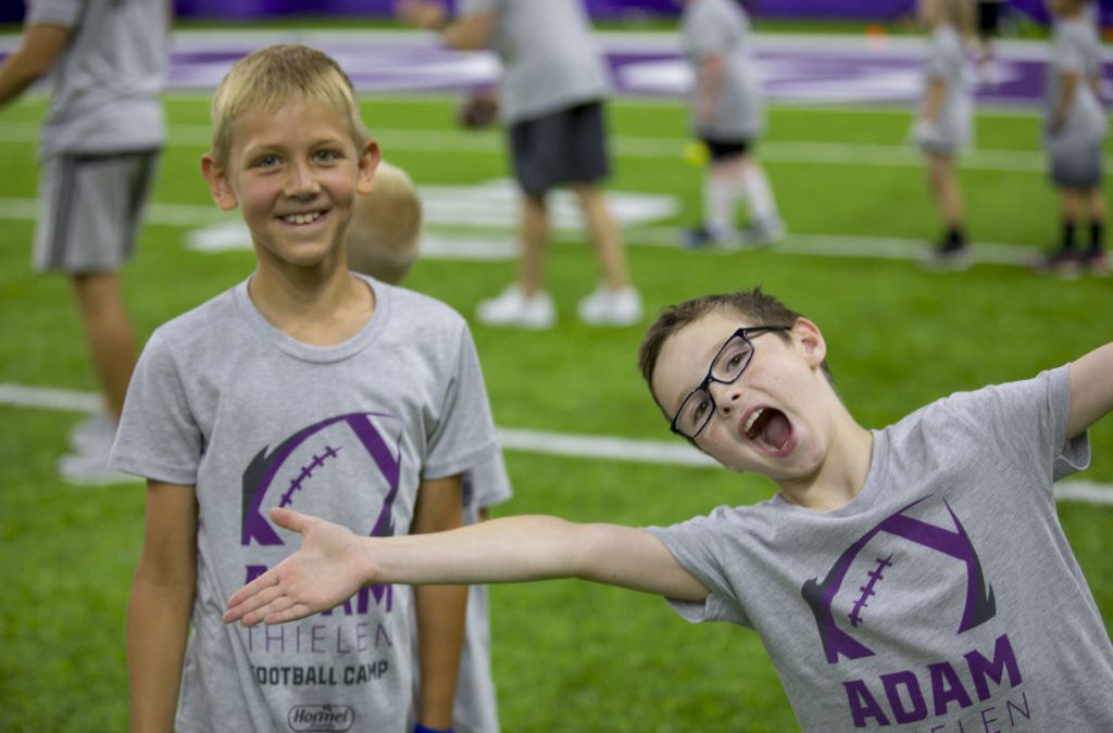 2018 Adam Thielen Youth Football Camp