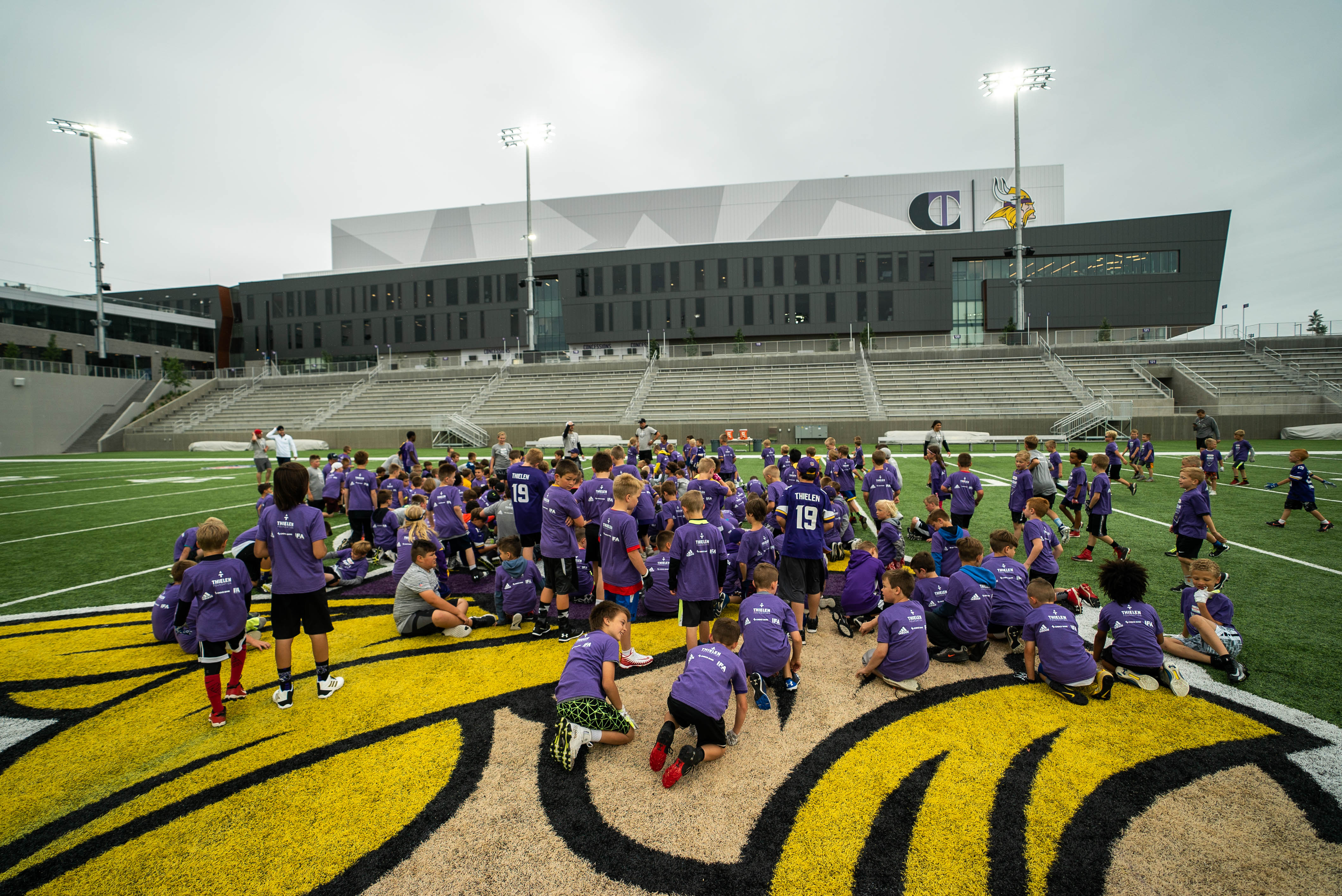 2020 Adam Thielen Football Camp - Thielen Foundation