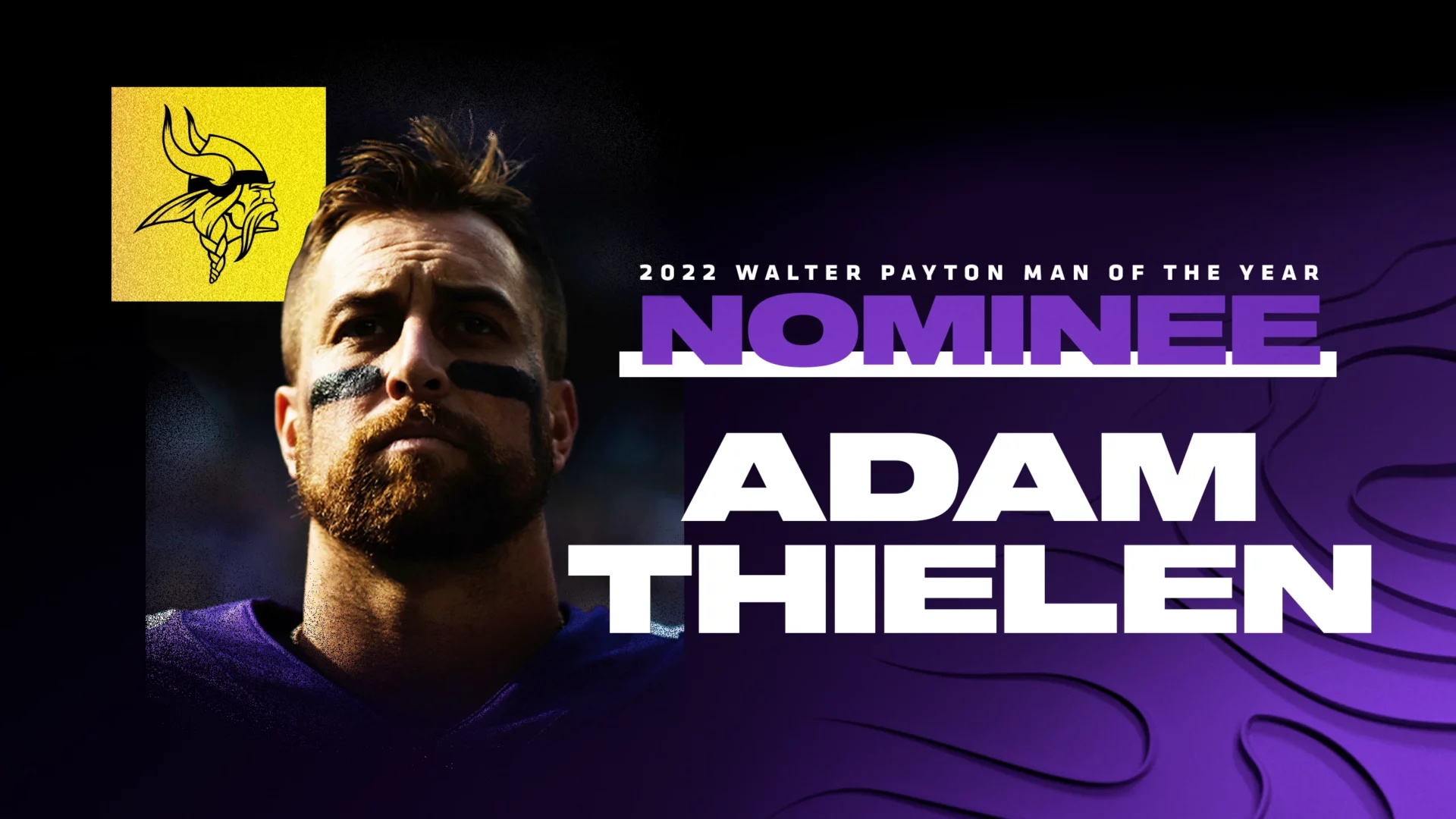 walter payton man of the year nominee