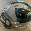 Signed Adam Thielen and Bryce Young Mini Helmet #5 - Image 4