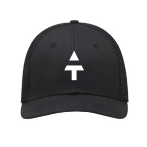 UNRL X TF Mid-Pro Trucker Hat in Black